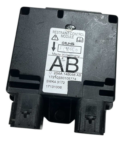 Kit Airbag Ford Ecosport Fiesta 2008 A 2012 Preto