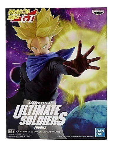 Figura Trunks B Ultimate Soldiers Dragon Ball Gt Banpresto