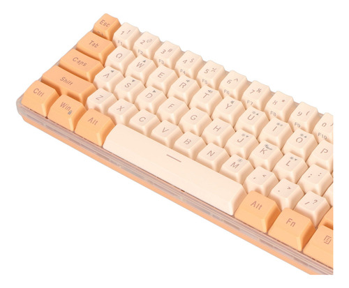 Teclado Rgb Retroiluminado Al 60% Con Cable Para Juegos, Min
