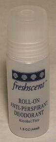 Desodorante Rolls On Freshscent Sin Alcohol, 1.5 Oz, Paquete