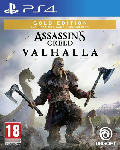 Imagen 1 de 1 de Assassins Creed Valhalla Gold Edition ~ Ps4 Digital Español