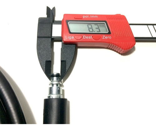 Imagem 6 de 7 de Pistola Gatilho + Mangueira 5m Para Lavajato Disma Lpd1200