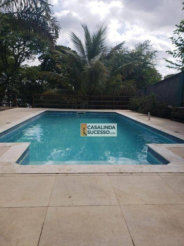 Imagem 12 de 30 de Chácara Com 5 Dormitórios À Venda Por R$ 2.000.000,00 - Jardim Santiago - Indaiatuba/sp - Ch0035
