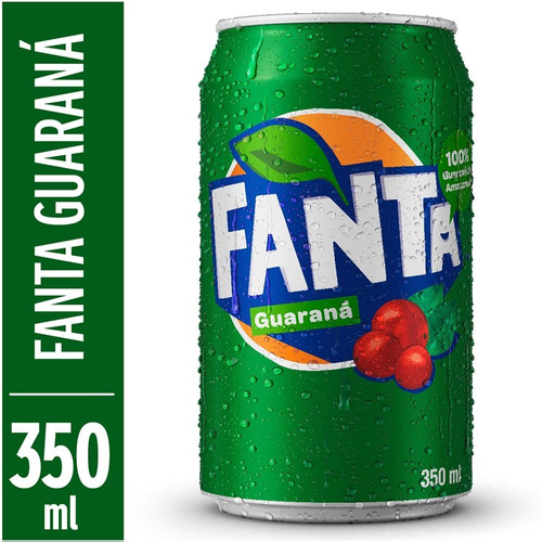 Refrigerante de Guaraná Fanta Lata 350ml