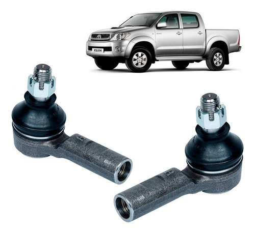 Par Terminal Direccion Ext Der Izq Para Hilux 2.5 12-15 2kd