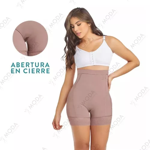Faja Colombiana Tipo Panty Alto Ultrarealce Fajate 6226
