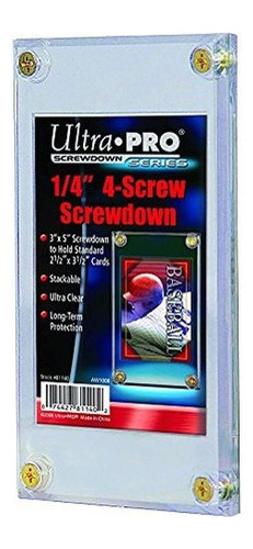 Ultra Pro 1/4 Screwback Empotrada Comercial Titular De La Ta