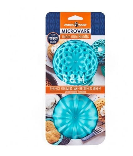 Molde Mini Bundts Jubilee Original Microondas Nordic Ware X2