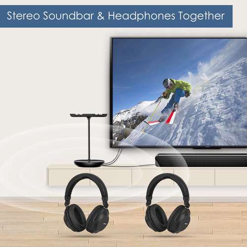 Auriculares Inalámbricos Simolio 737d2 Plus Para Ver La Tele
