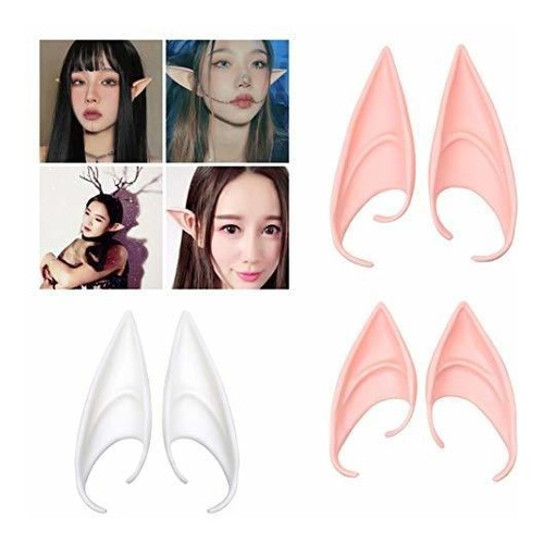 Kare Tipo 3 Pares Elf Pixie Fairy Orears Uso Para Cospl...