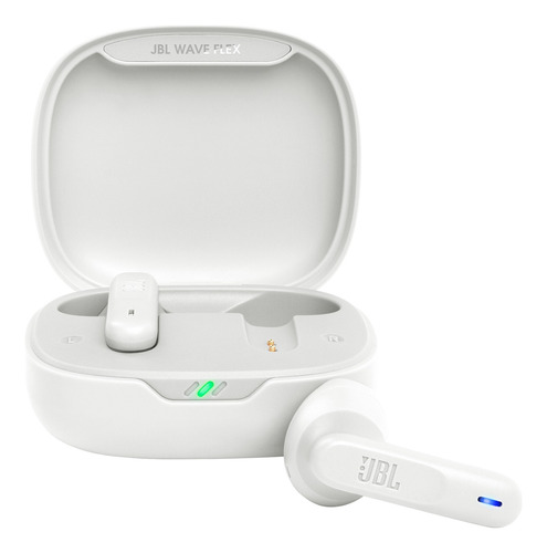 Audífonos In-ear Inalámbricos Jbl Wave Flex Blanco