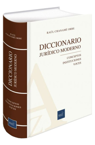 Diccionario  Juridico  Moderno - Chaname. T. Dura. 