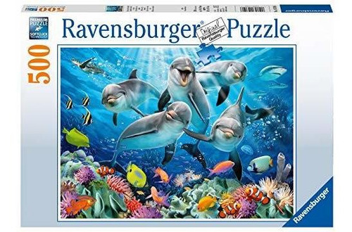 Puzzle Ravensburger Dolphins Jigsaw (500 Piezas).
