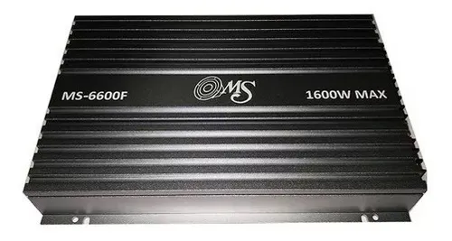 Amplificador Ms Audio Ms 6600f 1600w