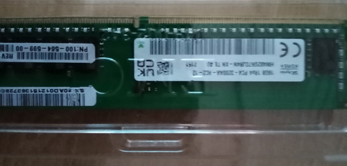 Memoria Ram 16 Gb Rdimm Ddr4 Emc 100-564-599-00 Nueva. (Usado)