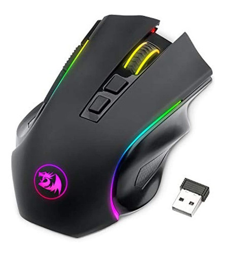 Mouse para jogos sem fio Redragon M602 com luz de fundo