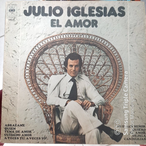 Vinilo Julio Iglesias El Amor Ff M5