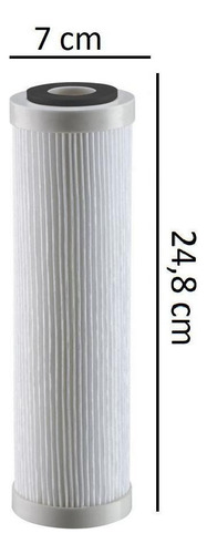Refil Plissado Lavável Polyflex Para Filtros 9.3/4 5 Micras