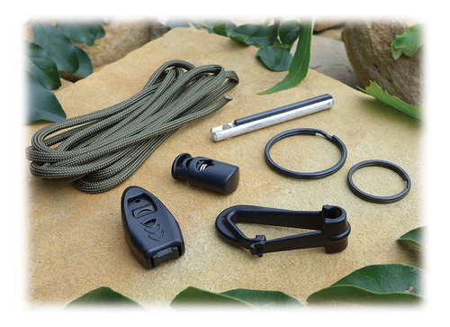 Esee Izula Knife With Complete Kit, Black Izula-kit