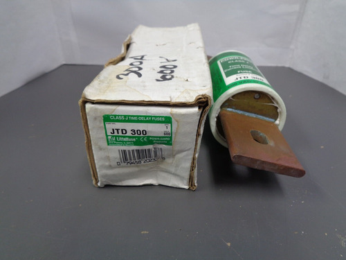 New Littelfuse Jtd 300 300 Amp Fuse Class J Lpj-300sp 60 Bbd