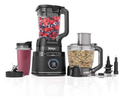 Ninja Tb401 Detect Kitchen System Power Blender + Processor. Color Negro