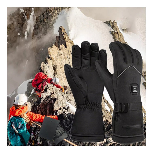 Guantes Con Calefacción, Guantes Eléctricos Recargables De