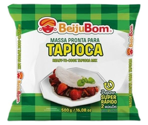 Kit 2x: Tapioca Sem Glúten Beijubom 500g