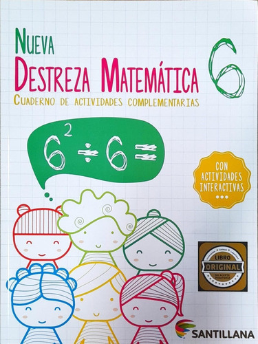 Destrezas Matemáticas 6 Cuaderno De Ejercios Edt Santillana