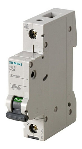 Llave Térmica Unipolar 10-25a 4.5ka Termomagnética Siemens