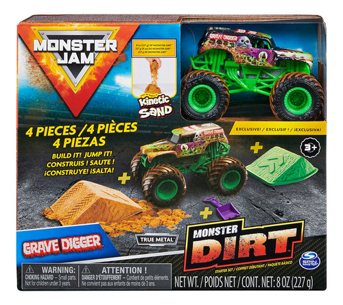 Monster Jam Dirt Arena Rampa Earth Shaker True Metal