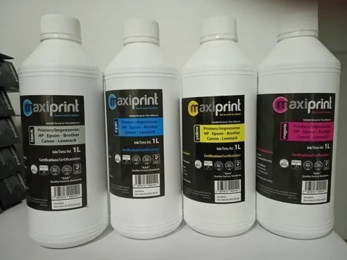 Tinta Hp Maxiprint 1 Litro Hp/canon/epson/brother/lex 1000ml