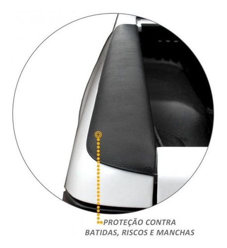 Imagem 7 de 9 de Protetor Borda Lateral Ranger 2019 2020 Cd Tampa Caçamba