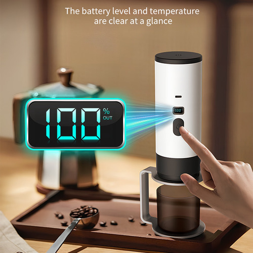 Cafetera 15bar 2025 - Portátil,7800mah+carga Ultra Express
