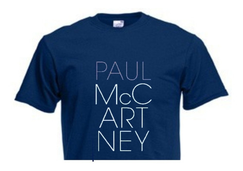 Remera Paul Mc Cartney The Beatles Varios Colores