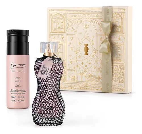 Presente Glamour Secrets Black O Boticário Feminino Volume Da Unidade 75 Ml