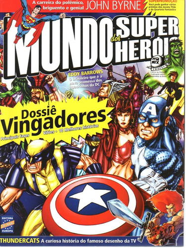 Imagem 1 de 1 de Mundo Dos Super-herois 07 - Europa 7 - Bonellihq Cx151 K19