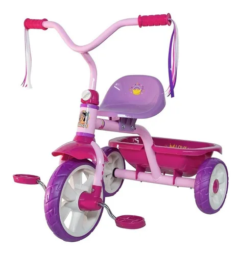 Bicicleta De Equilibrio Turbo Piccolo Para Bebé 1-3 Años Color Rojo