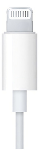 Fone de Ouvido Agold FN-A62 Lightning Cor Branco