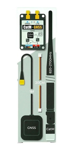 Módulo M5stack Catm + Gnss Unit Sim7080g Serial Grove