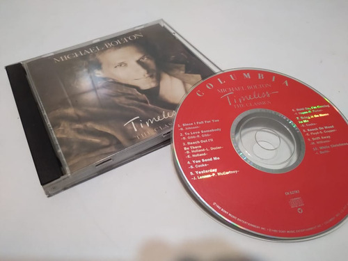 Cd Música Michael Bolton Timeless Importado Usa 1992!