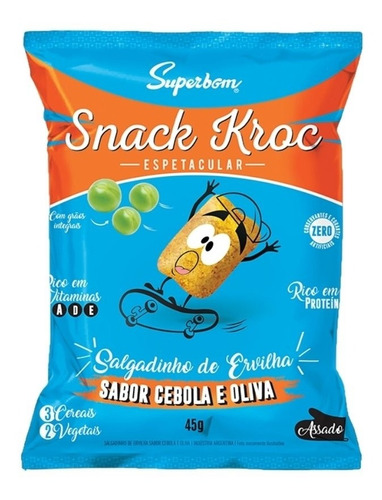 Imagem 5 de 5 de Kit Snack Kroc De Cebola 45g 15uni - Superbom