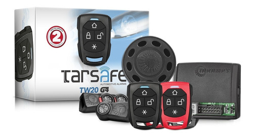 Alarme Automotivo Para Carro Taramps Tw20 G4 2 Controles