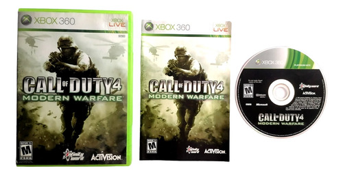 Call Of Duty 4 Modern Warfare Xbox 360 (Reacondicionado)
