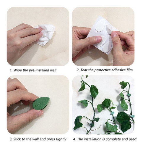 ... Clip De Fijación De Gancho Adhesivo For Plantas