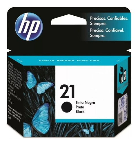 Cartucho Hp 21 Negro Original C9351a D1330 1360 2320 2330