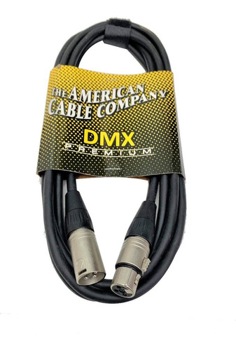 Cable De Señal Dmx Xlr A Xlr 3mt 10p Dmx-10 American Cable