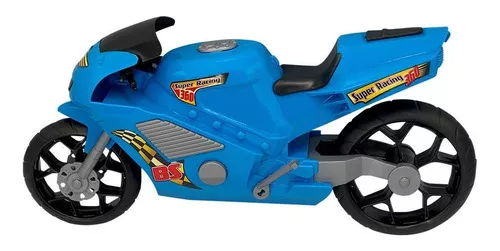 Moto Corrida Esportiva Super360 Brinquedo Criança Grande39cm