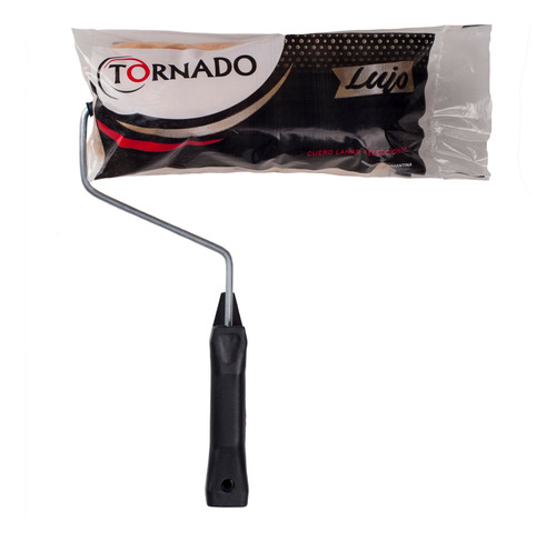 Rodillo Pintura 22 Cm Cuero Lanar Color Premium Tornado X30