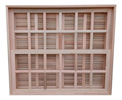 Janela Veneziana Abrir Guilhotina 1,50x1,50 Cx14cm-frainer