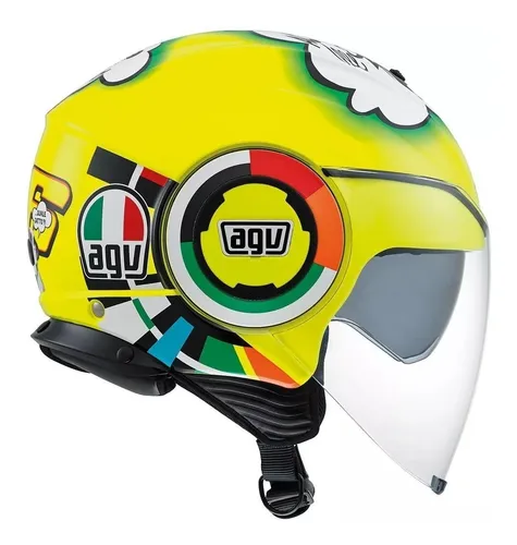 Casco jet valentino rossi hotsell